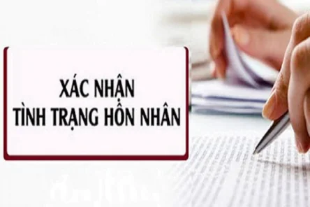Xác nhận tình trạng hôn nhân hiện tại