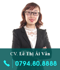 Chuyên viên tư vấn Lê Thị Ái Vân