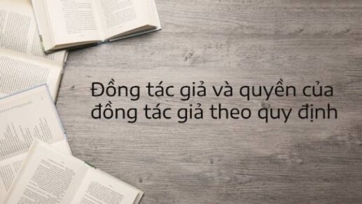 Đồng tác giả là gì?