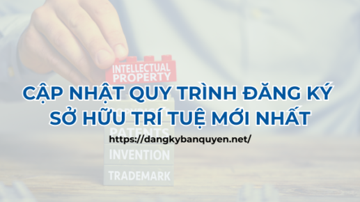 Cập nhật quy trình đăng ký sở hữu trí tuệ mới nhất 2023.