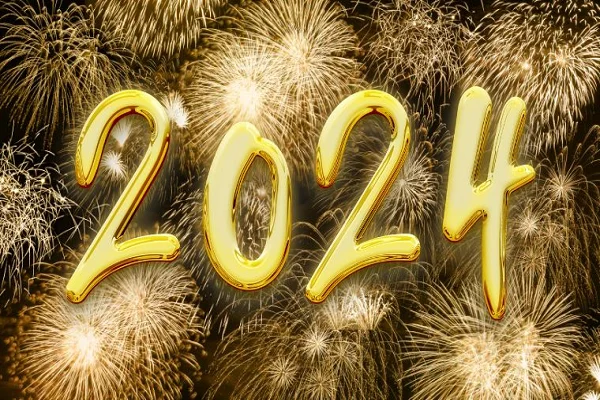 Tết dương lịch năm 2024.