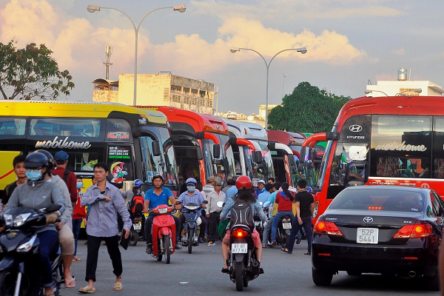 Vé xe tết năm 2024