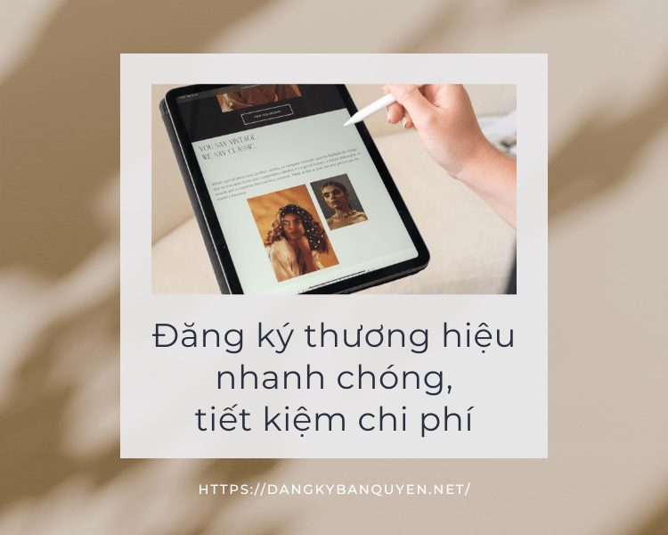 Đăng ký thương hiệu nhanh chóng, tiết kiệm chi phí. Đăng ký thương hiệu nhanh chóng, tiết kiệm chi phí.