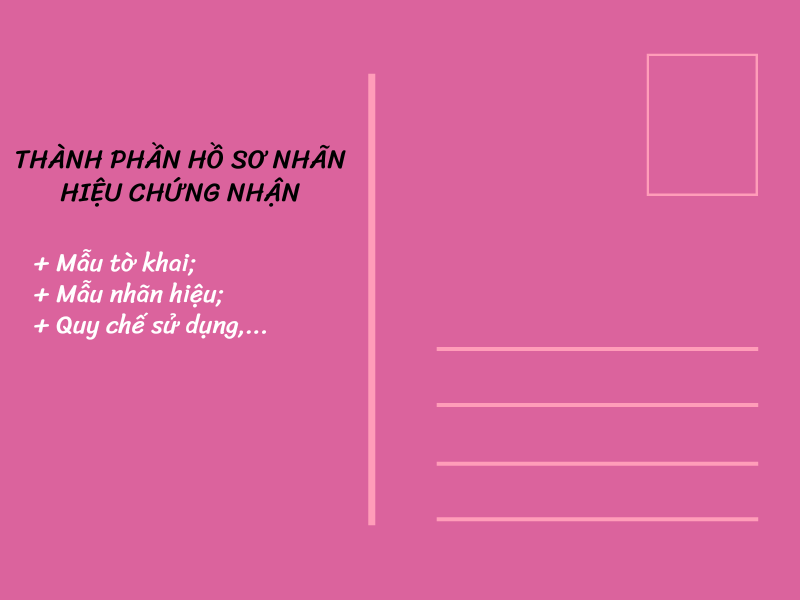 Thành phần hồ sơ, thủ tục đăng ký nhãn hiệu chứng nhận mới nhất Hồ sơ đăng ký nhãn hiệu.