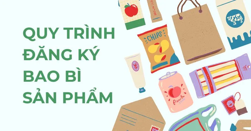 Quy trình đăng ký bao bì sản phẩm.